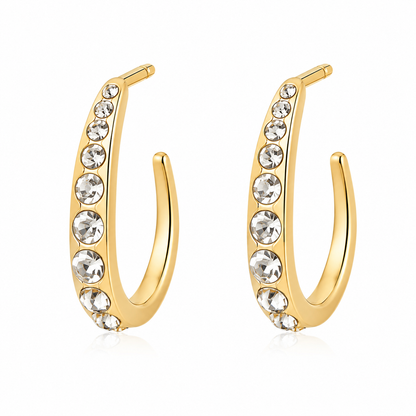 Aros cristal Swarovski Elegance