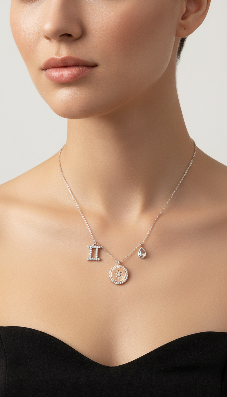 Collar zodiacal geminis