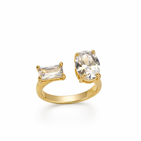 Anillo cristal Pavés tammy