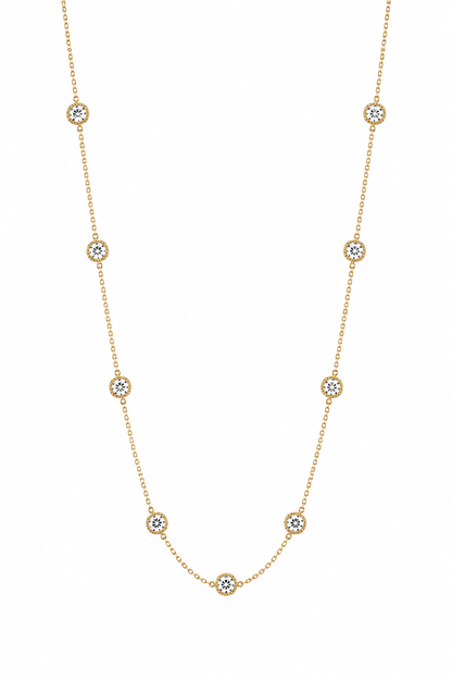 Collar cristal Pavés puntos de luz