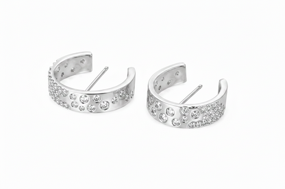 Aros cristal pavés Nara