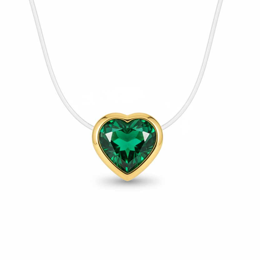 Collar Aura flotante love