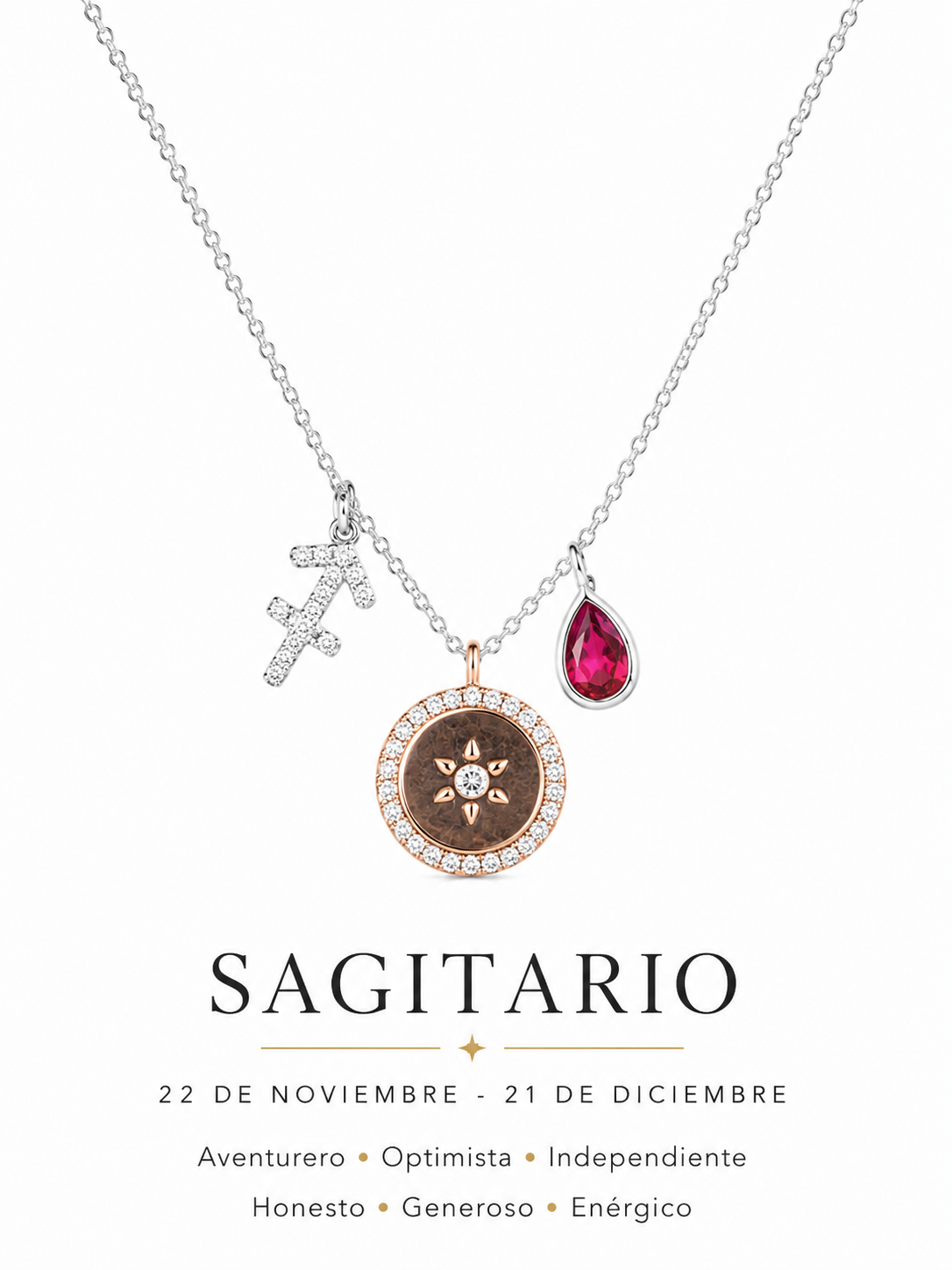 Collar zodiacal sagitario