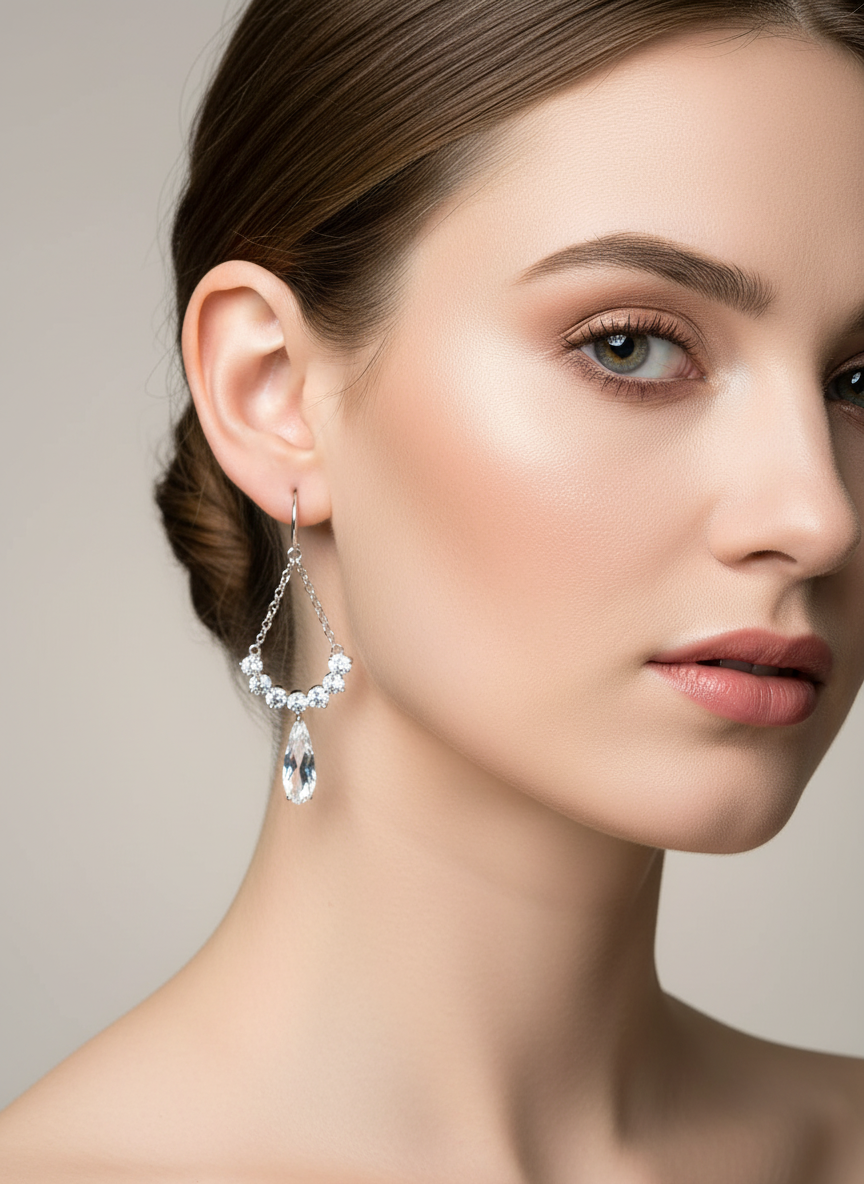 Aros cristal Swarovski Eos