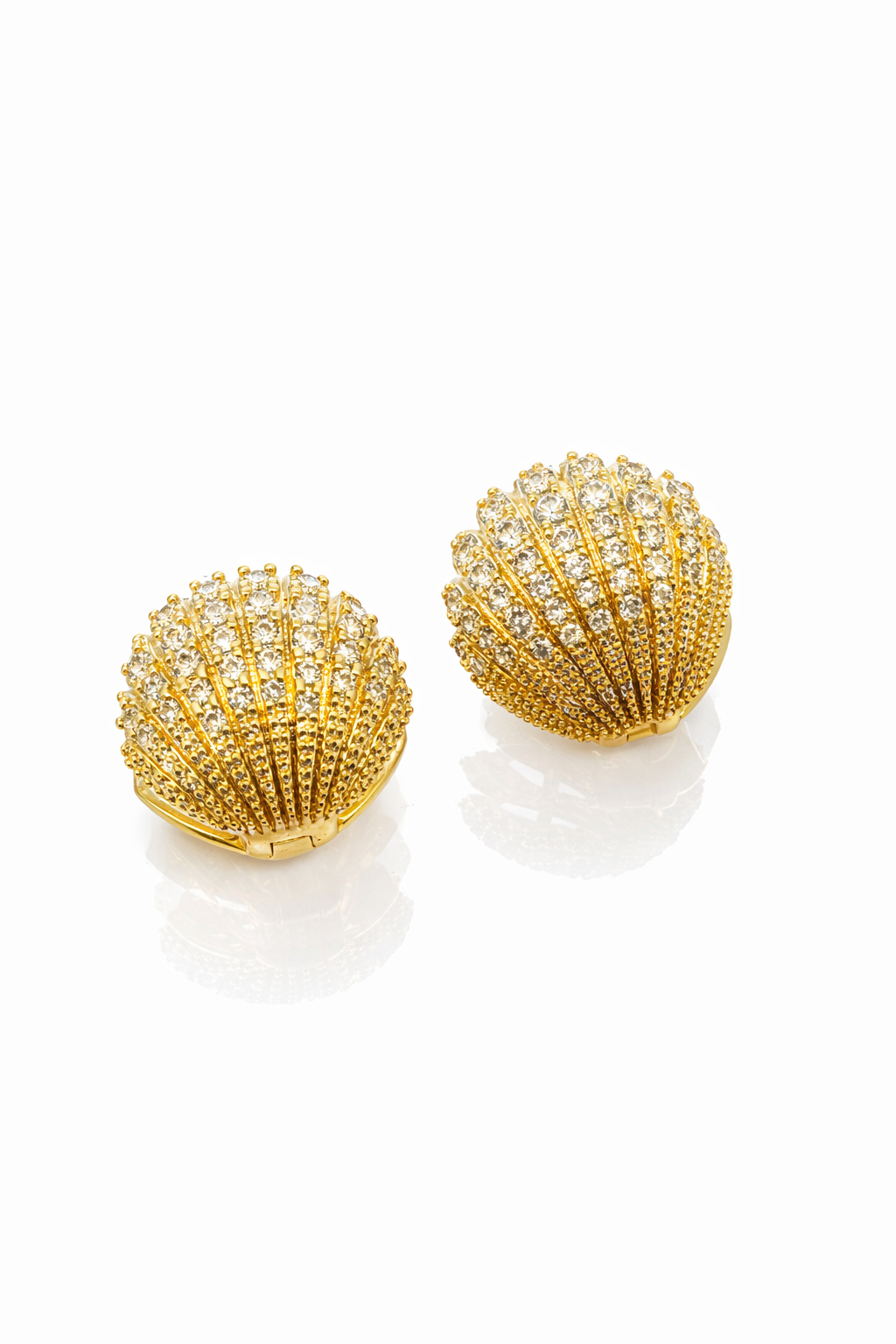 Aros cristal paves Mar profundo