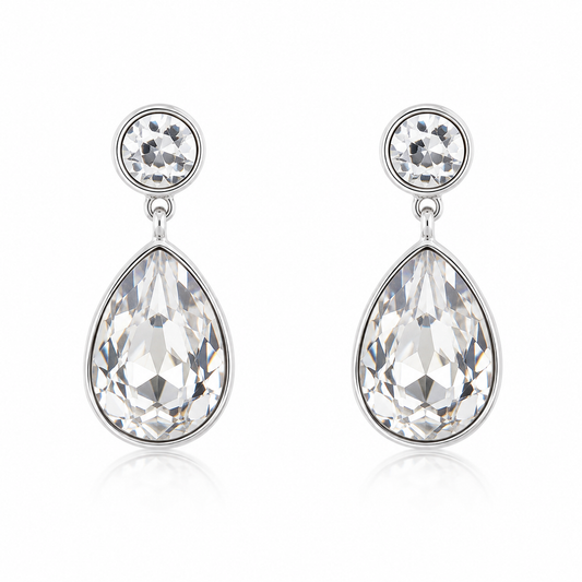 Aros cristal Swarovski Glenn