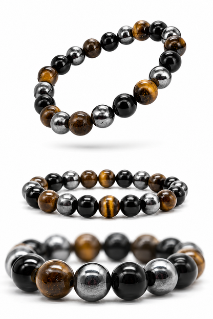 Pulsera varón piedra