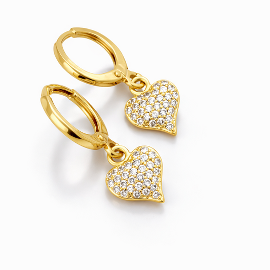 Argollas corazón Lina