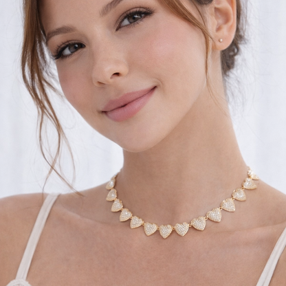 Collar Aura corazón