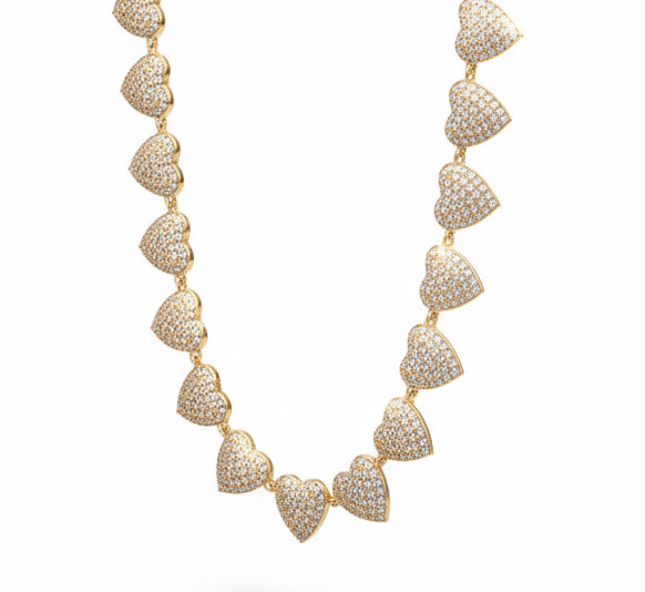 Collar Aura corazón