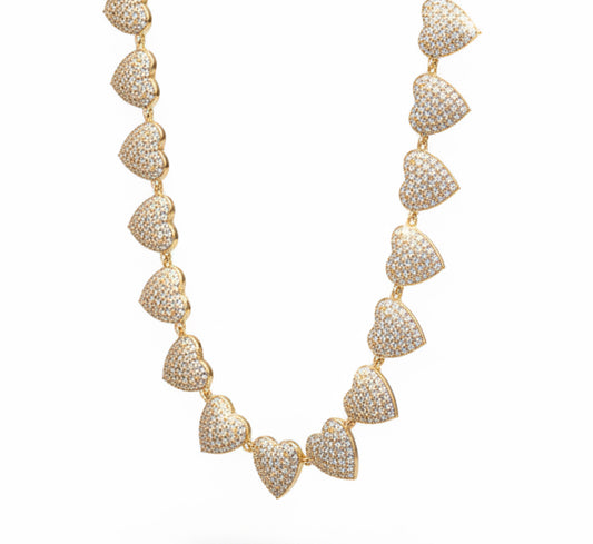 Collar Aura corazón