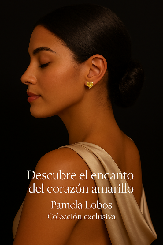 Aros cristal pavés corazón