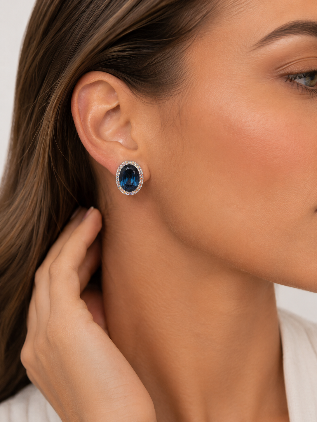 Aros cristal Swarovski Montaña