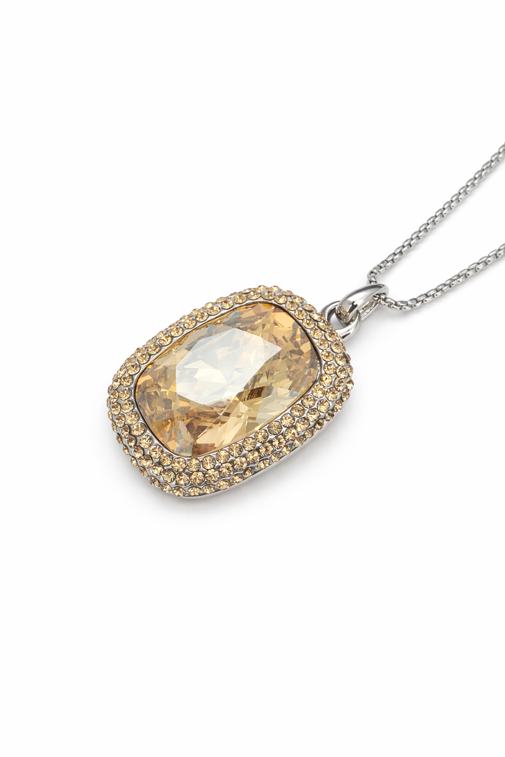Colgante Swarovski Golden Frame