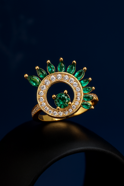 Anillo cristal pavés cinthia
