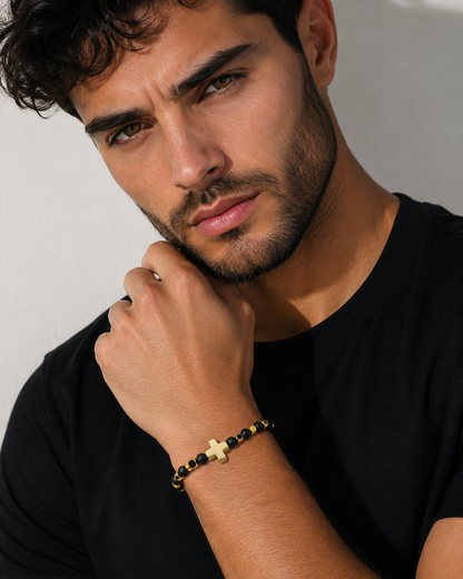Pulsera varón Black Gold