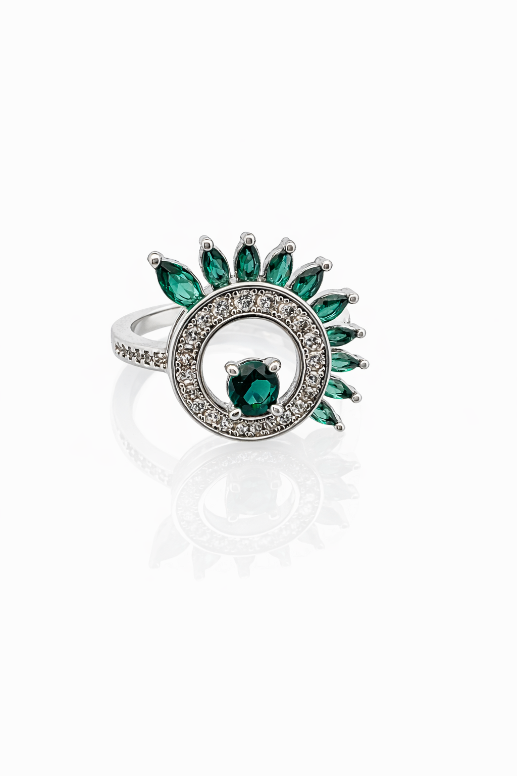Anillo cristal pavés cinthia