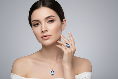 Colgante Swarovski Oval