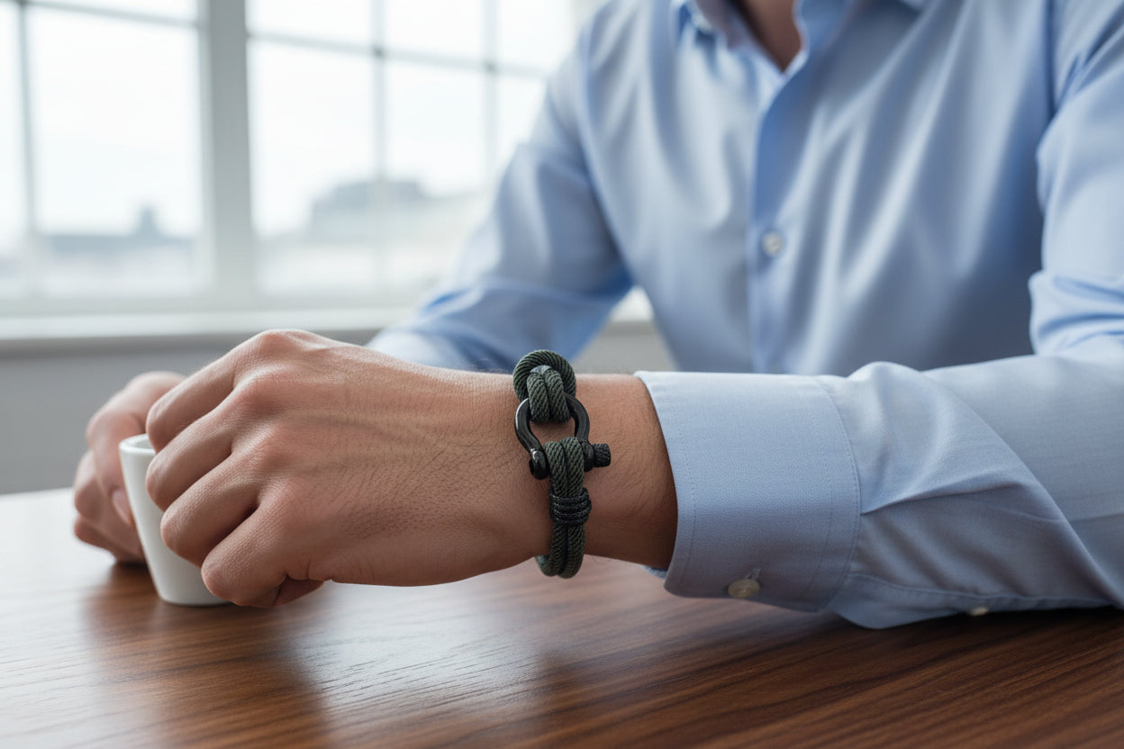 Pulsera nautica acero