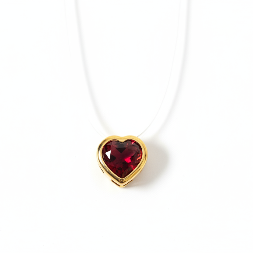 Collar Aura flotante love