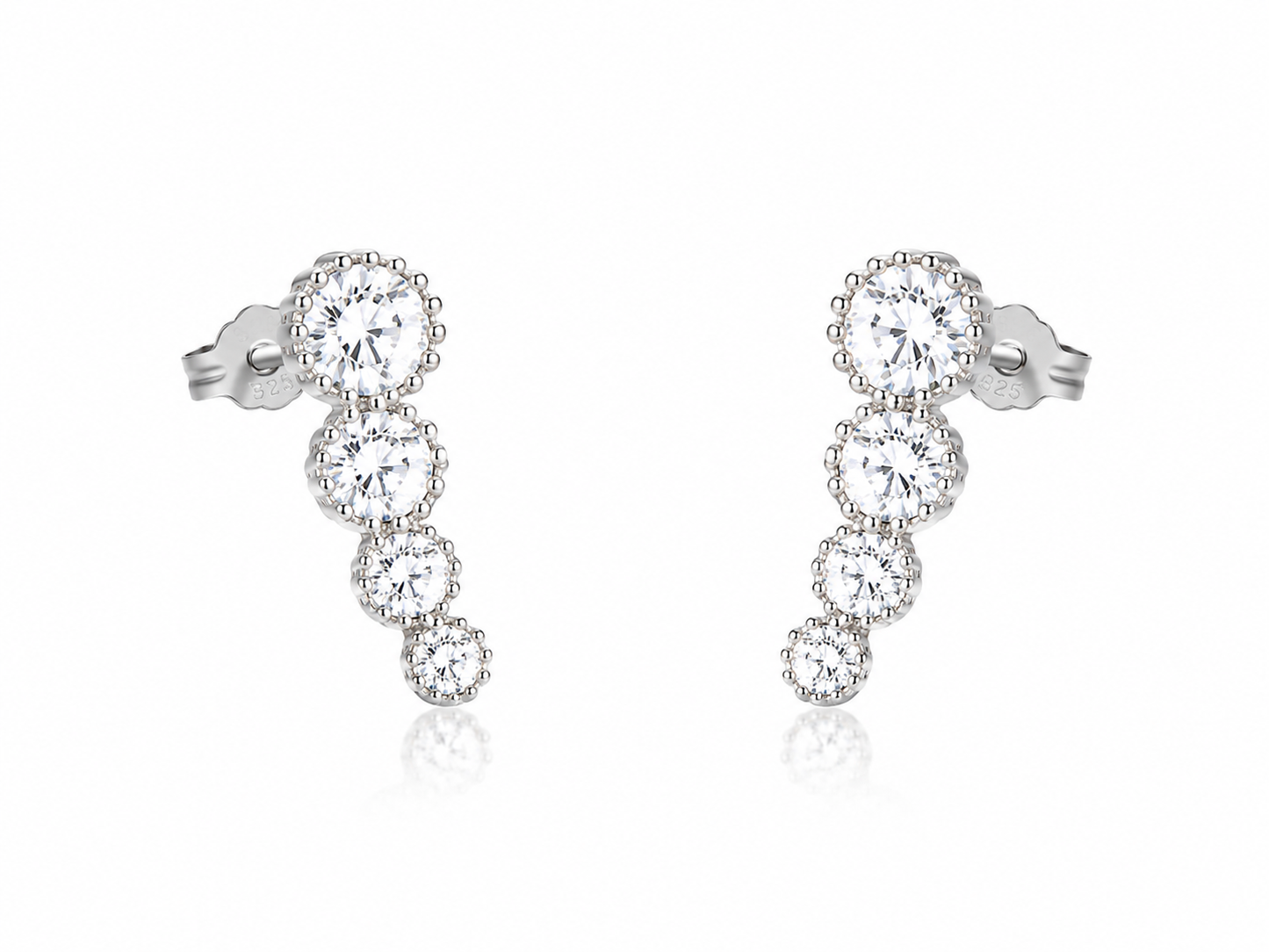 Aros cristal Swarovski Grace