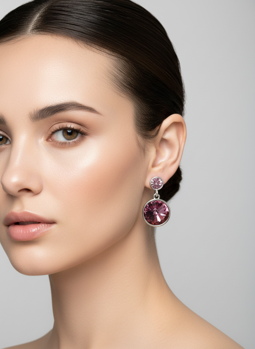 Aros Doris cristal Swarovski