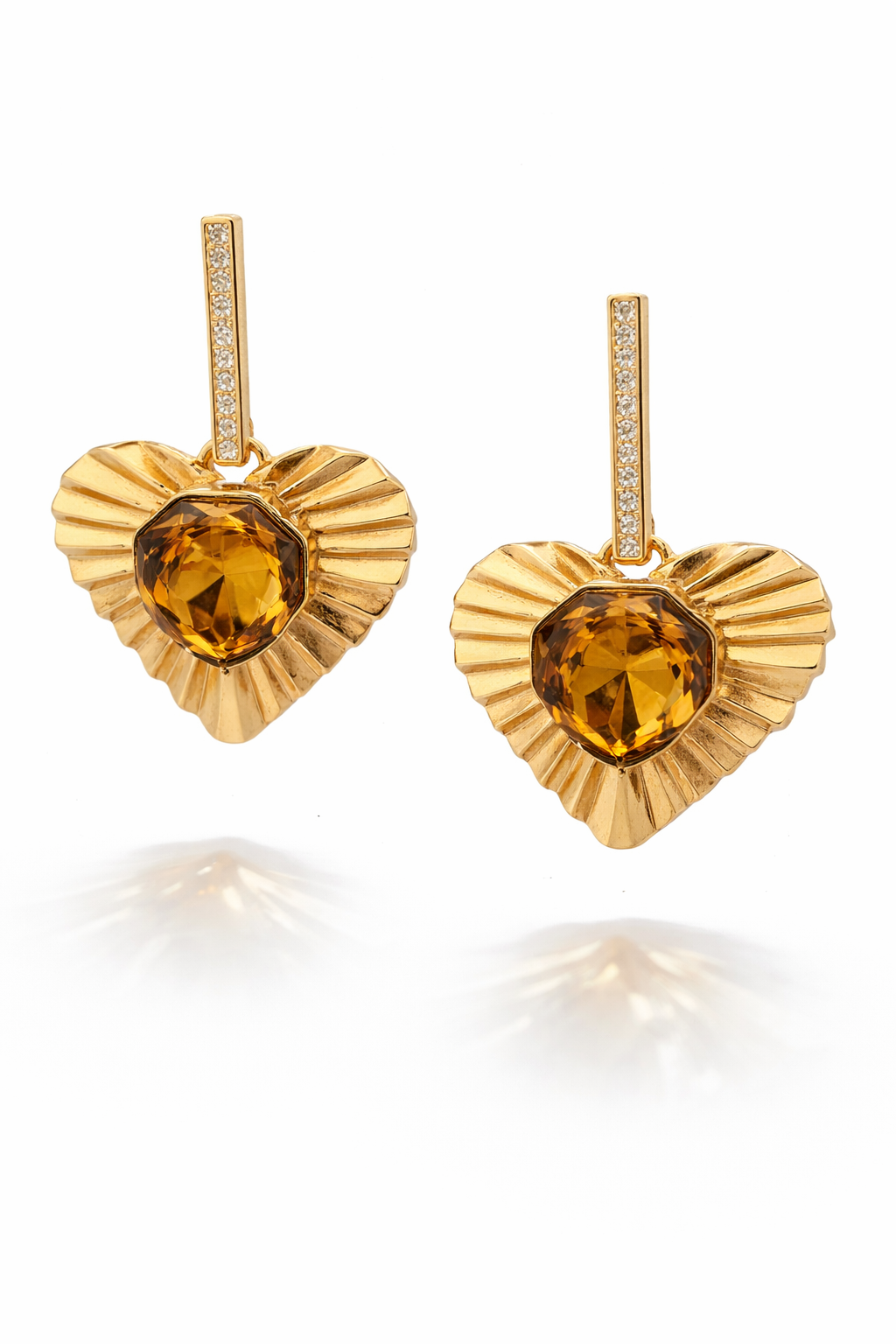 Aros love eterno cristal Swarovski
