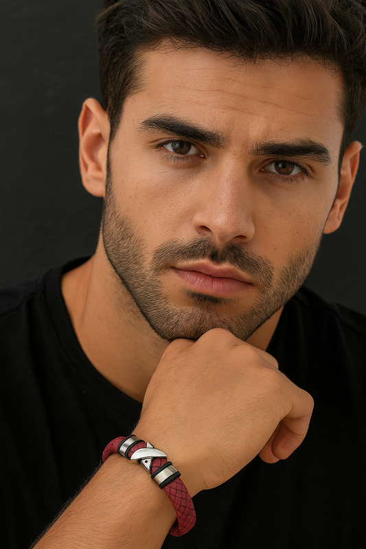 Pulsera amuleto rojo Símbolo de protección y buena suerte