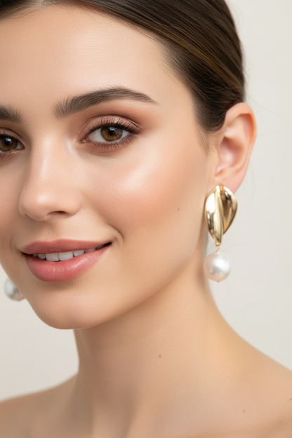 Aros Pavés Aura Nacar