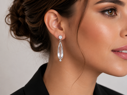 Aros cristal Swarovski vanya